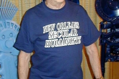 Harry models an early NOSHA T-shirt,circa 2003.